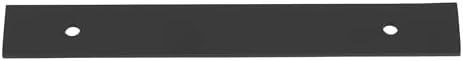 GlideRite Hardware Matte Black Squared Backplate