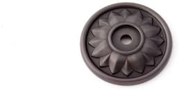 Alno Brass Fiore Rosette Finish Bronze Back Plate