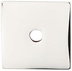 Top Knobs 1-inch Flat Black Knobs 116 Projection