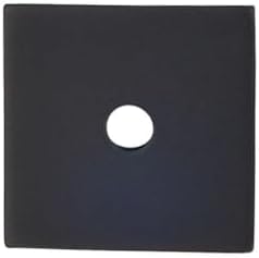 Top Knobs 1-inch Flat Black Knobs 116 Projection