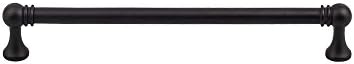 Top Knobs TK805BLK Serene Collection 7-916 Kara Pull Flat Black