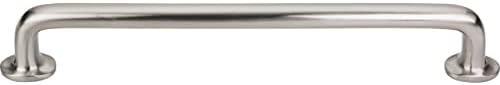 Durable Corner Pull with Brushed Satin Nickel Finish