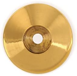 Bright Brass Door Back Plate Set 6-Piece