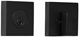 Weslock Square Deadbolt Matte Black