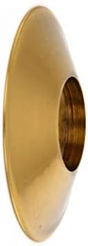 Bright Brass Door Back Plate Set 6-Piece