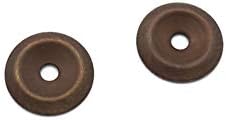 Restore Hardware Brass Antiqued Rosette Back Plate Knob - Diameter 1516