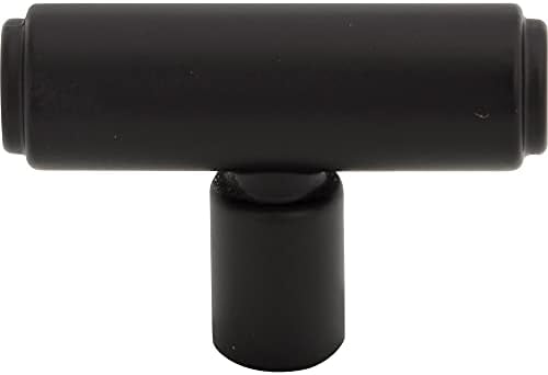 Top Knobs Clarence 2 Inch Flat Black Knob 1