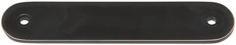 GlideRite Rounded Backplate Oil Rubbed Bronze 1