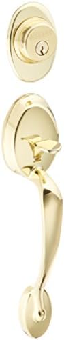 Bright Brass SCHLAGE F58 PLY 605 Exterior Door Deadbolt
