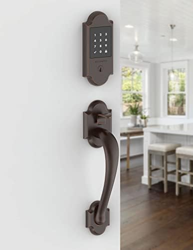 Baldwin Boulder Touchscreen Deadbolt Polished Brass with SecureScreen Technology