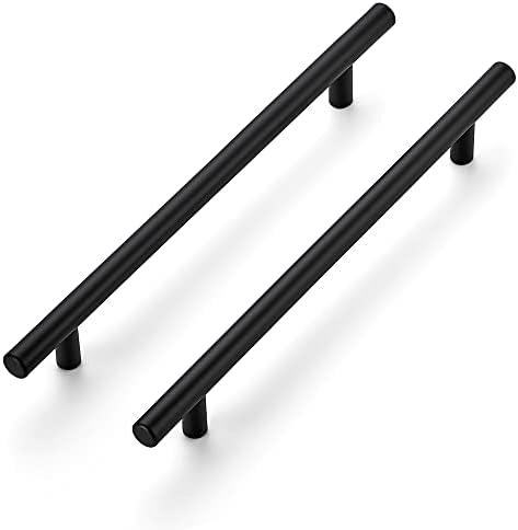 Ravinte 10 Cabinet Handles Matte Black Pulls