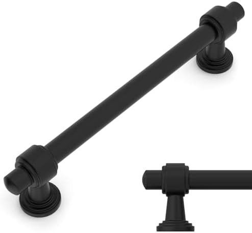 10-Piece Matte Black Cabinet Pulls for itchen Bathroom
