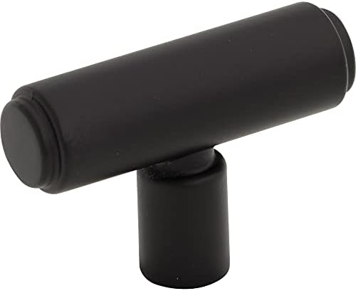 Top Knobs Clarence 2 Inch Flat Black Knob 1