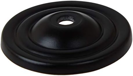 GlideRite MATTER Black 15-Inch 10-Pack cabinet backplates