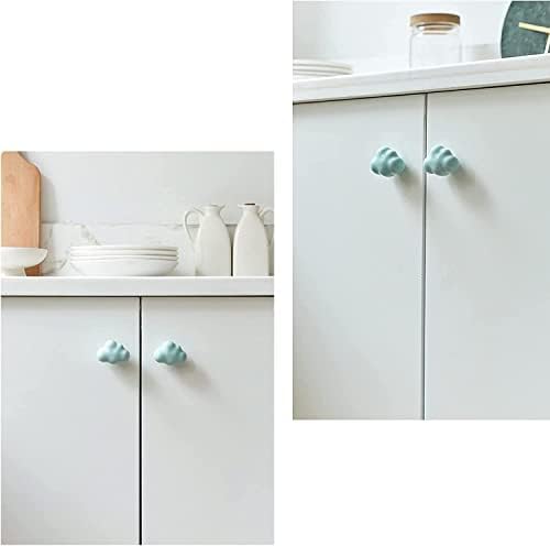 Ceramic Door Handle for Wardrobe and Cabinet Use