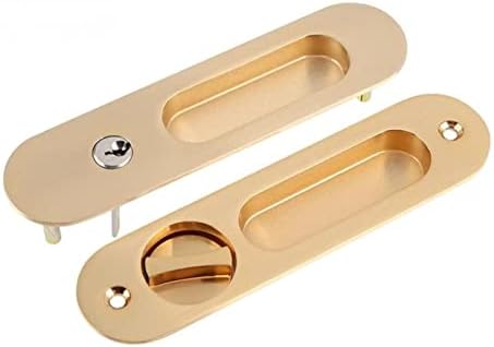 Rugged Barn Door Lock Handle with Keys for Cold Weather