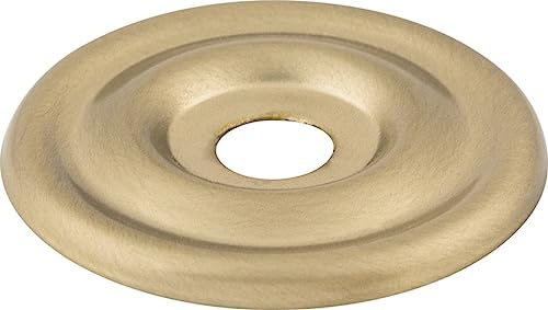 Sturdy cabinet knob - 1-38 inch back plate key lock brushed satin nickel