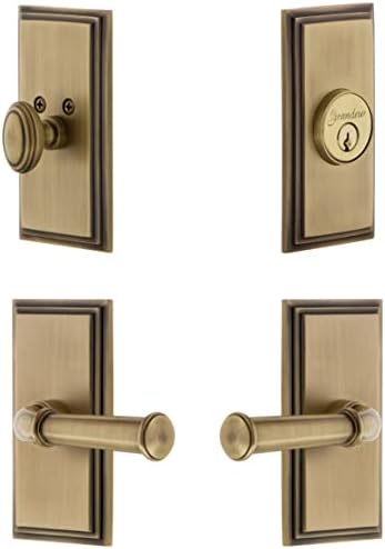 Grandeur CARGEO-deadbolt-LH combo pack for your front door