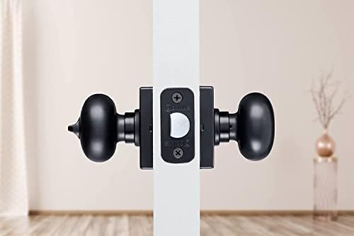 BRINKS 6-Pack Tuscan Bronze Square Door Knob with Privacy Lock