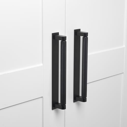 GlideRite 9 Inch Squared Backplate Matte Black
