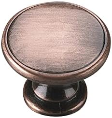 1 34-inch Antique Copper Cabinet Knob for Transitional Style
