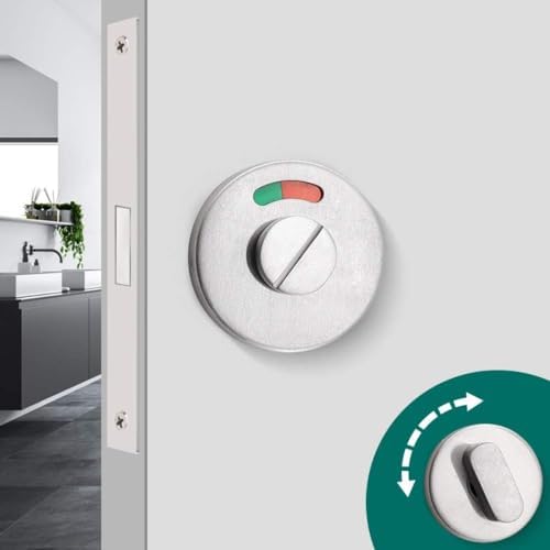 Premium Deadbolt Indicator Lock for Bathroom - CSA Sold Certifications Achieved