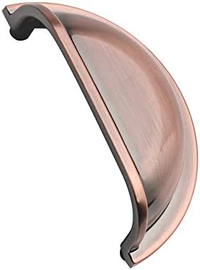 HARPOON Kitchen Cabinet Pulls - 10 Pack 3 Antique Copper