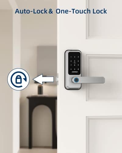 Zomnua Keyless Entry Door Lock with Handle