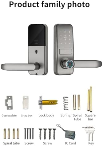 Unlock Your Home Smartly Smart Lock with Fingerprint Key App Control