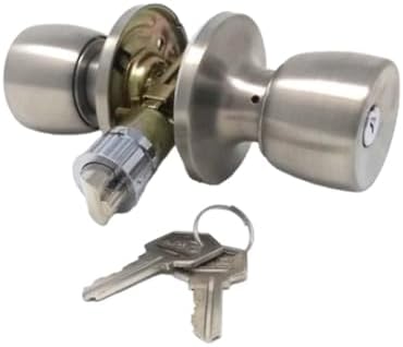 Stainless Steel Keyed Door Lock for Mobile Homes