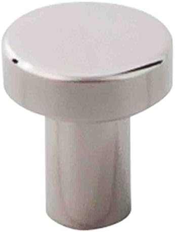 Top Knobs Round Brushed Stainless Steel Handle