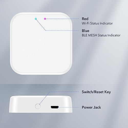 ELAMOR Smart Wi-Fi Gateway Effortless Door Lock Home Control