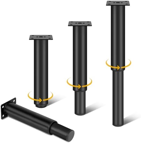 Adjustable Metal Legs for Furniture