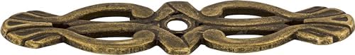 Top Knobs M180 Newton cabinet back plate German bronze finish