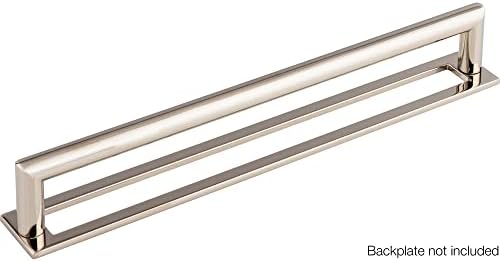 Top Knobs Kinney Pull 8 1316 Polished Nickel Kitchen cabinet hardware