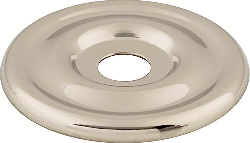 Sturdy cabinet knob - 1-38 inch back plate key lock brushed satin nickel