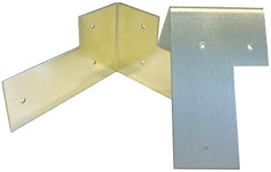 Antique Brass Corner Protectors 4Pcs Metal Box Edge