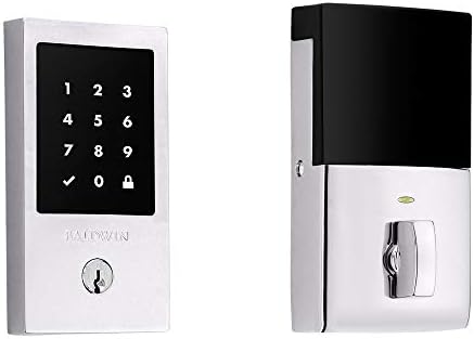 Baldwin Minneapolis Touchscreen Deadbolt Modern Security with Touchscreen Programmable Door Status