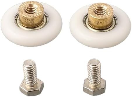 High-Quality Shower Door Rollers - 27mm Diameter