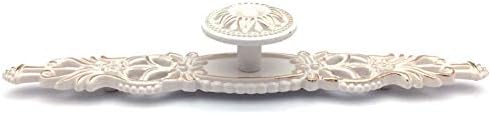 LynnsGraceland Creamy White Drawer Pull Gold-Trimmed Estimate of Your Style