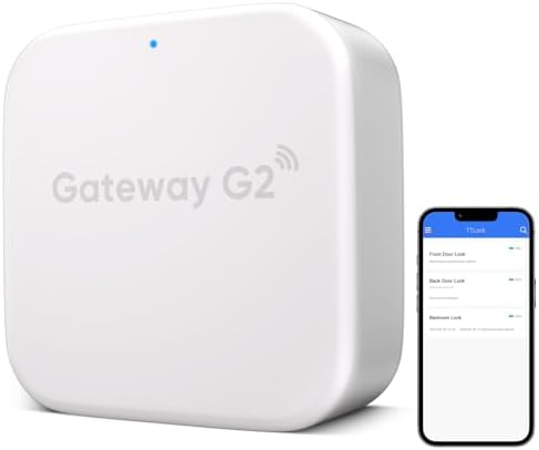 G2 Gateway WiFi Smart Lock Remote Control Deadbolt