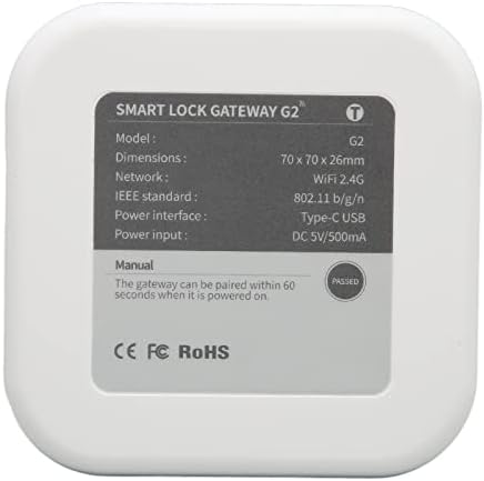 Wireless Smart Gateway for Door Deadbolts