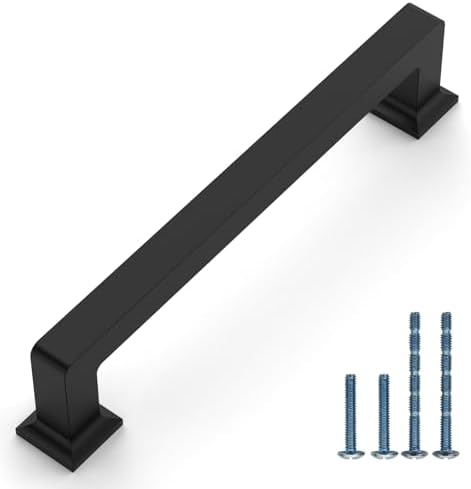 10 Pack 5 Matte Black Cabinet Handles