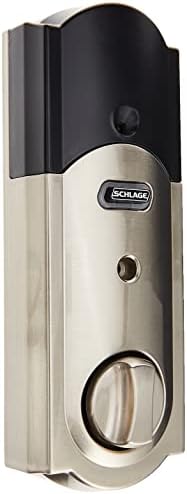 Schlage BE479AA Voice Control Deadbolt with Camelot Trim