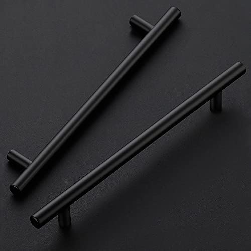 Ravinte 10 Cabinet Handles Matte Black Pulls