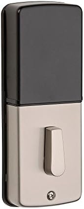 Kwikset Nickel-Thumb Touch Entry Door Deadbolt Keyless Entry Durable and Secure