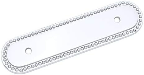 RK International BP 1792 BC Beaded Oblong Pull Backplate