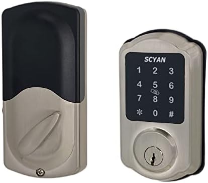 Smart Deadbolt Lock with Keypad Keyless Entry for Home Airbnb