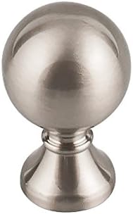 Top Knobs Serene Collection 1in Kara Knob Satin Nickel 1 Diameter