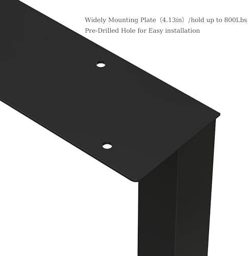 DRIRON Metal Table Legs 16 Inch Set of 2